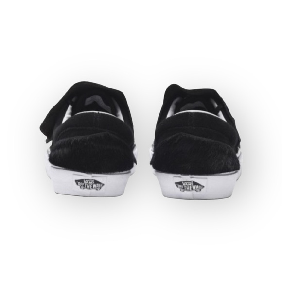 HTF: new Vans ™ ®✌︎︎ Origami Calf Hair Skate Shoes Sneaker ✌︎︎ Black Suede ✌︎︎ - Picture 3 of 16